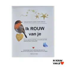 Bekijk deze Boekenkaft van boek Ik rouw van je van Claire van 't Veen