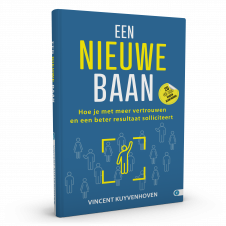 Bekijk deze Boekenkaft van boek Een nieuwe baan. van Vincent Kuyvenhoven