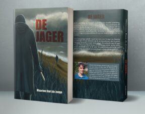 Bekijk deze Boekenkaft van boek De Jager van Maarten Bart de Jonge